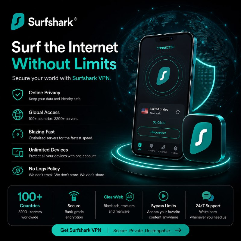 Surfshark 2 month Coupons