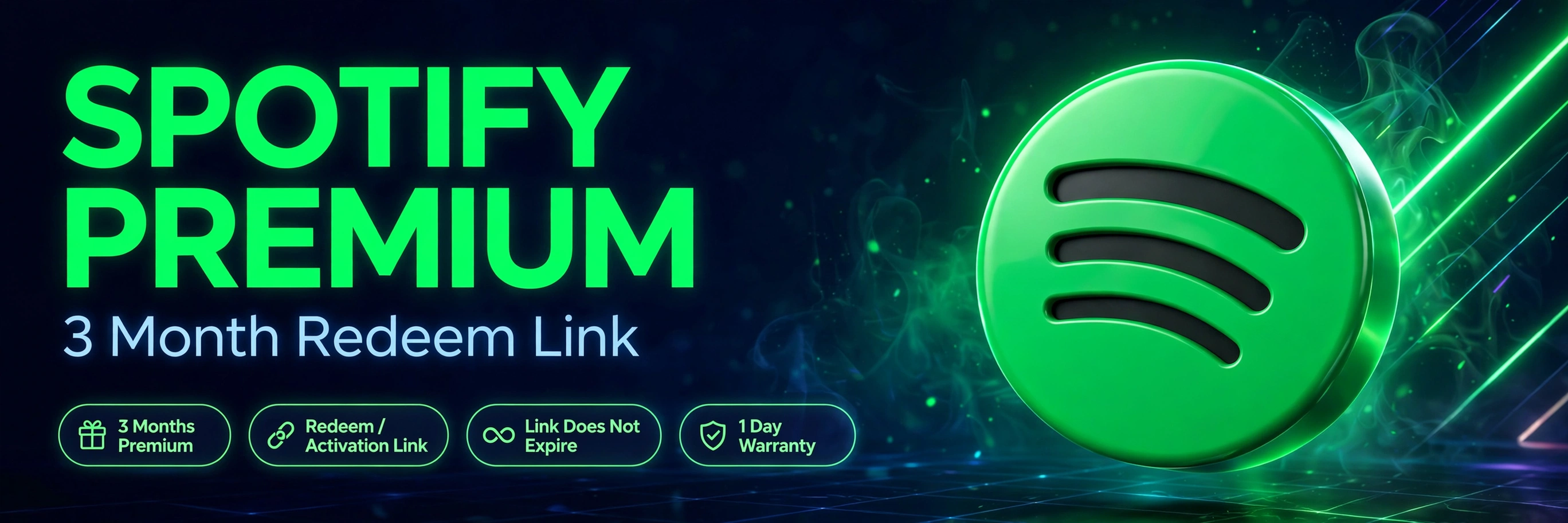 Spotify Premium 3M Redeem Link