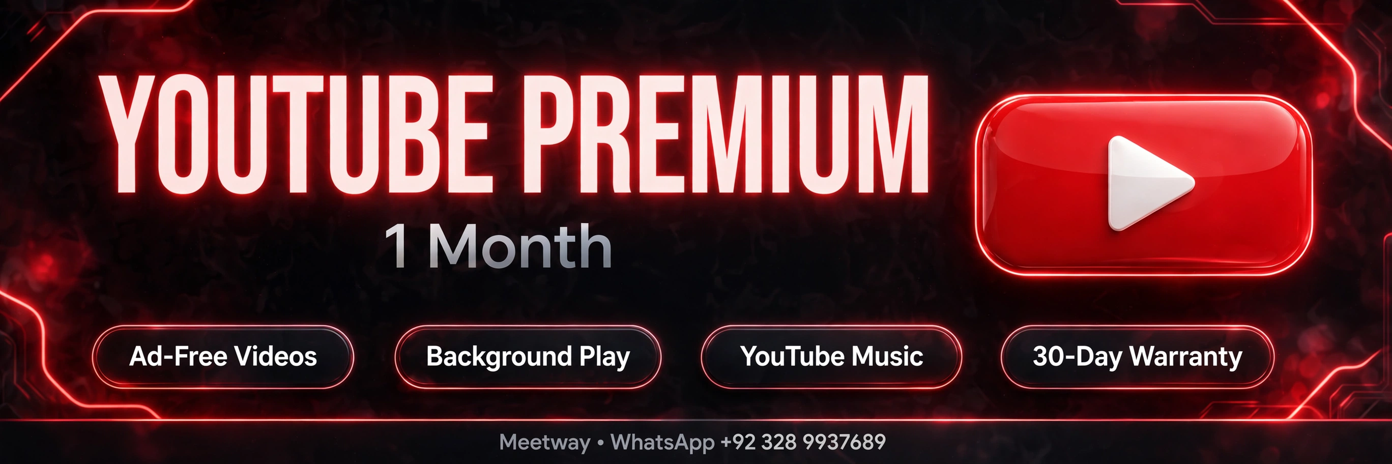 YouTube Premium 1 Month