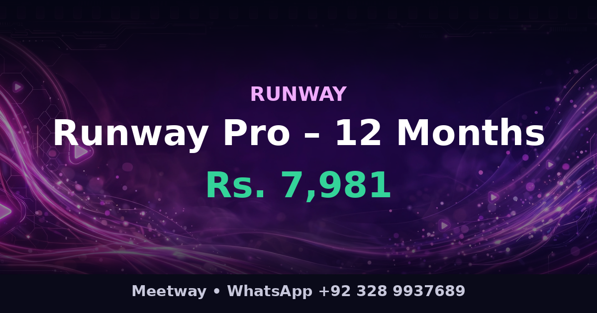 Runway Pro – 12 Months
